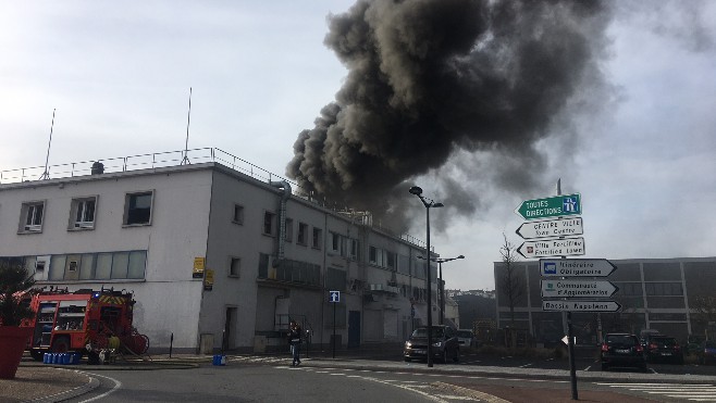 Retour sur l'incendie qui a touché l’entreprise Delpierre à Boulogne