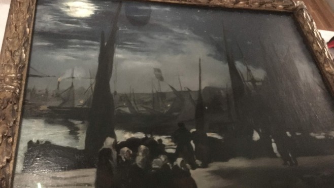 Au château musée, ne ratez pas le clair de lune sur le port de Boulogne...