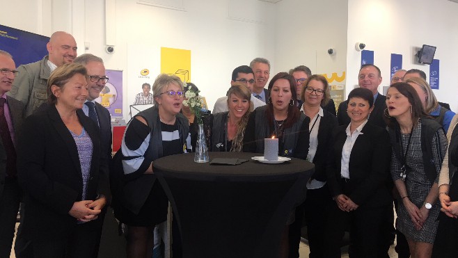 Inauguration officielle de la Poste Calais Théâtre