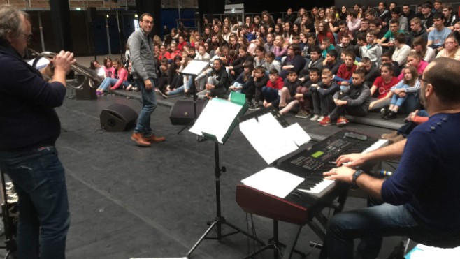 Festival Tendances Jazz : 300 collégiens et lycéens ce soir à Danrémont !