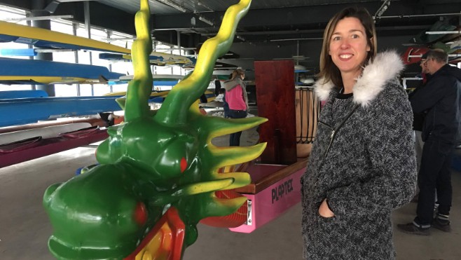 A Boulogne sur mer, les dragons ladies ont enfin leur propre dragon boat !