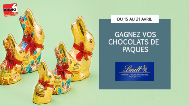 PAQUES - Gagnez 60€ de chocolats avec la boutique LINDT de Coquelles - Channel Outlet Store
