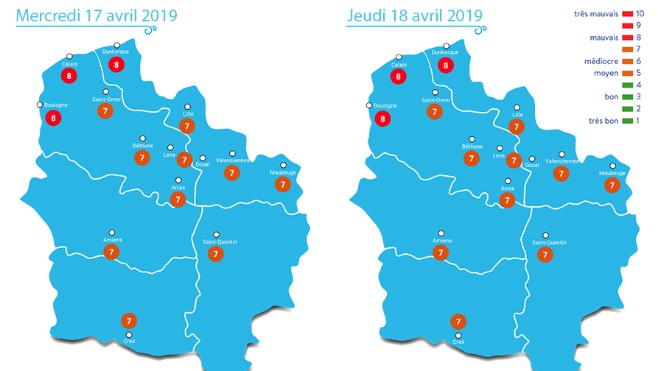 Pollution aux particules dans le Pas-de-Calais et dans le Nord