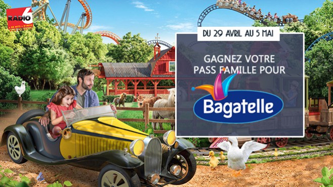 [Jeu Antenne] - Gagnez vos entrées pour Bagatelle