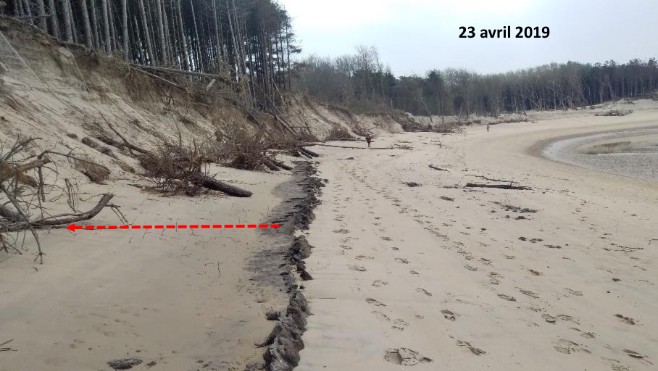 La Baie d'Authie continue de reculer...