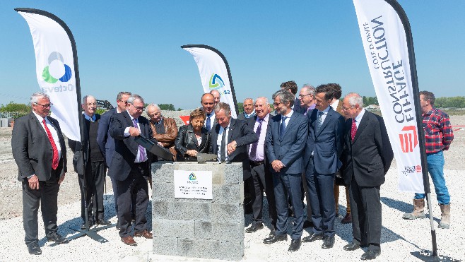 Calais : le nouveau pôle de valorisation des déchets résiduels va permettre le recyclage de matériaux et la production de combustible