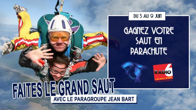 [Jeu SMS] - Gagnez votre saut en parachute avec le Paragroupe Jean Bart