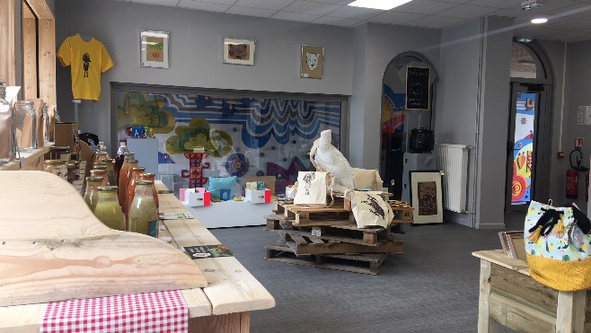 Ouverture du magasin de la ferme urbaine à Calais