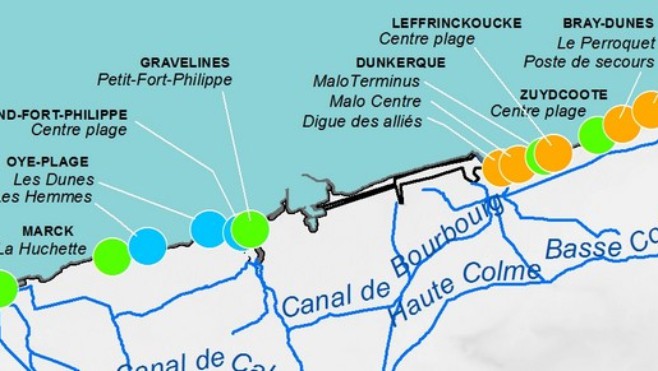 Eaux de baignade : des inquiétudes pour les plages du Dunkerquois !