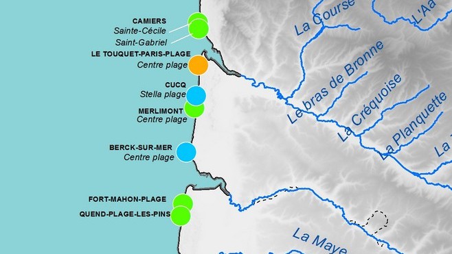 Eaux de baignade : qualité excellente pour  Stella et Berck-sur-mer !