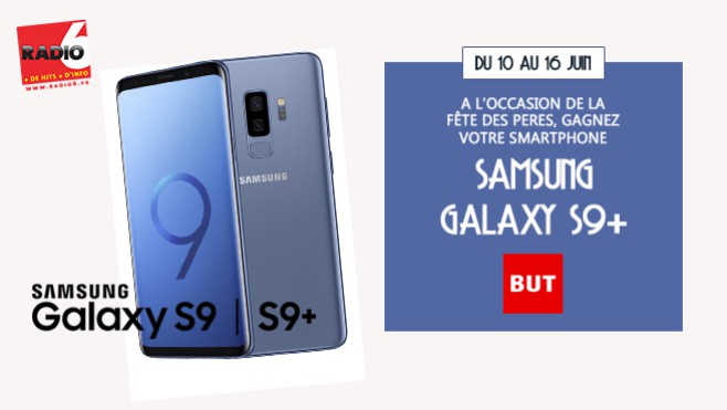 Gagnez votre samsung Galaxy S9+ 