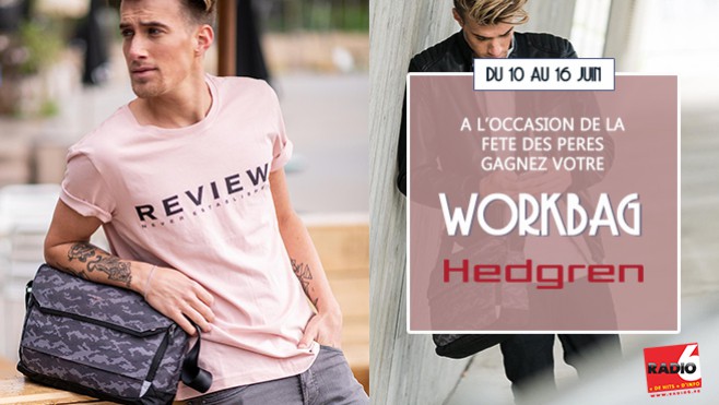 Gagnez votre WORKBAG Hedgren en jouant avec Radio 6