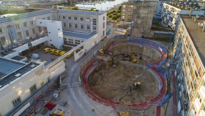 Boulogne : le nouveau bassin de rétention place de France joue parfaitement son rôle