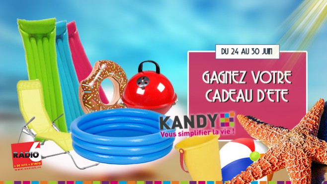 [Jeu Antenne] - Gagnez des dizaines d'artciles d'été et de plage en jouant avec Radio 6 et les magasins Kandy