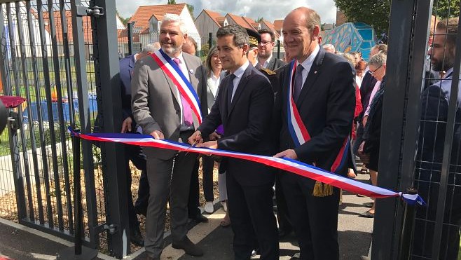 Etaples : le ministre du Budget Gérald Darmanin a inauguré la Salle de la Pyramide hier