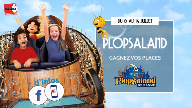 ROUE AUX CADEAUX - Gagnez vos entrées pour Plopsaland