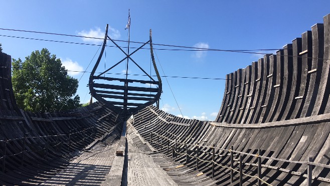 Visitez le chantier de construction du Jean Bart à Gravelines 