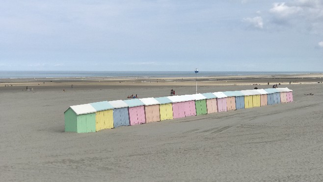 Balade le long du front de mer de Berck-sur-mer