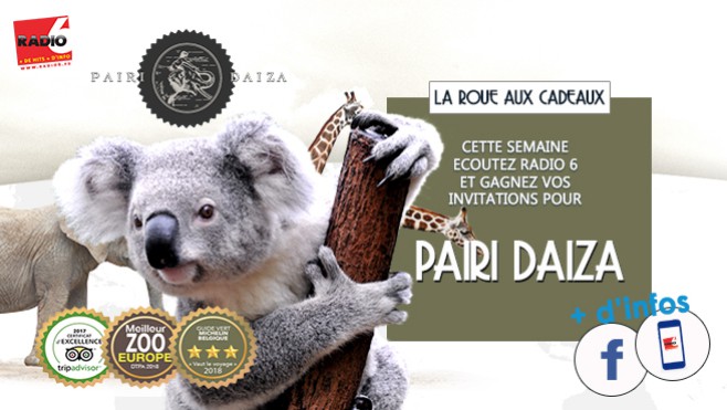 [ROUE AUX CADEAUX] - Radio 6 vous offre vos places pour le plus beau zoo d'Europe