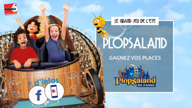 [ROUE AUX CADEAUX] - Radio 6 vous offre, cette semaine encore, vos invitations pour Plopsaland