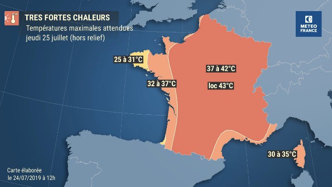 Canicule : les Hauts-de-France passent pour la première fois en vigilance rouge