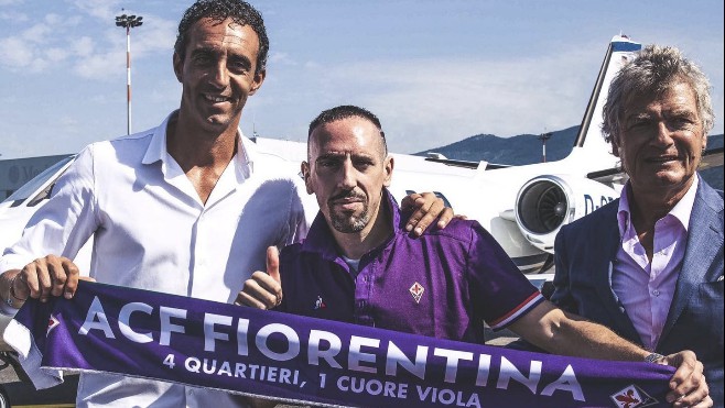 Franck Ribéry s’engage avec la Fiorentina