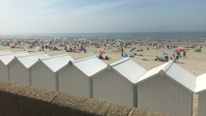 Les plages ont été prises d'assaut hier !