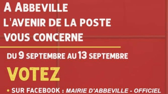 Le maire d’Abbeville invite les habitants à se prononcer sur l’avenir de La Poste