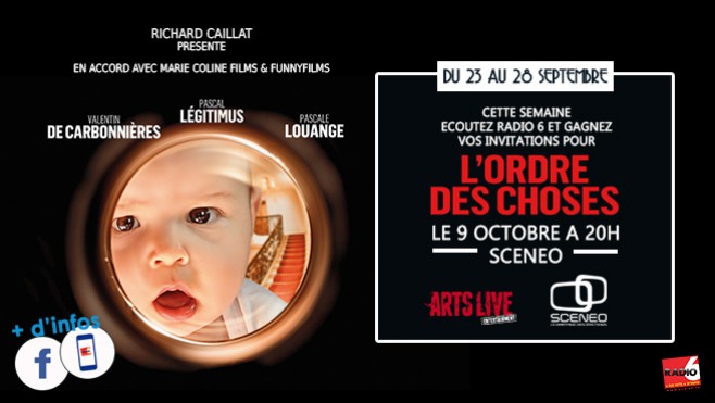 Gagnez vos invitations pour L'ORDRE DES CHOSES avec Pascal Légitimus