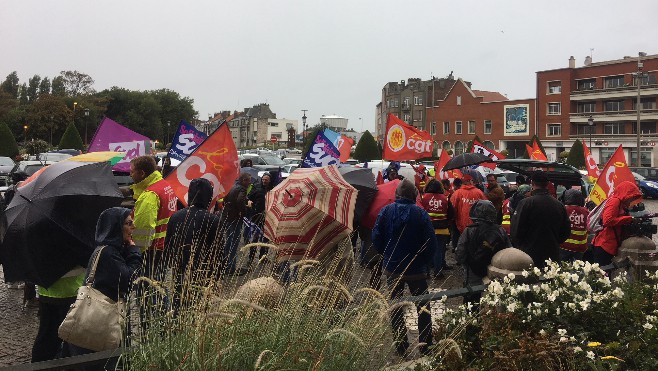 Près de 300 personnes dans les rues de Calais contre le projet de réforme des retraites