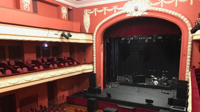 Le théâtre d'Abbeville, l'un des derniers théâtres à l'italienne au Nord de Paris.