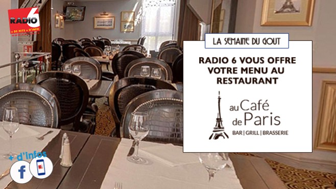 Radio 6 vous invite au Café de Paris