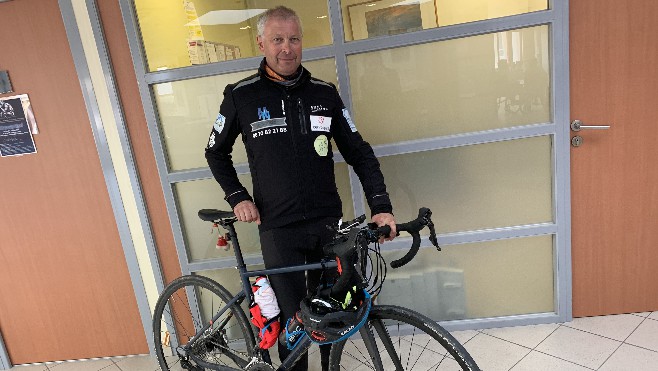 Philippe Lambert a parcouru 3000km à travers la France pour livrer un message d'espoir aux malades de la sclérose en plaque