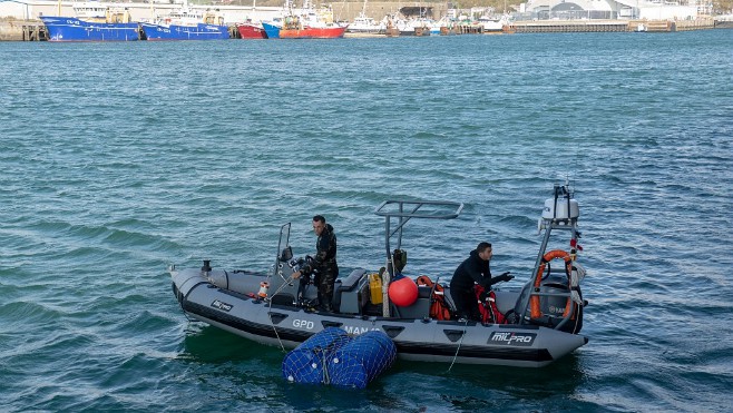 Boulogne : la bombe ramenée par un pêcheur fin septembre a été définitivement détruite ce matin