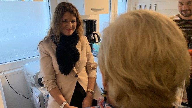 Marlène Schiappa à Berck pour le lancement d'un nouvel outil de lutte contre les violences conjugales