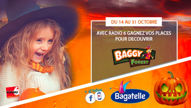 Jeu Halloween - Gagnez vos entrées pour Baggy Forest au parc Bagatelle