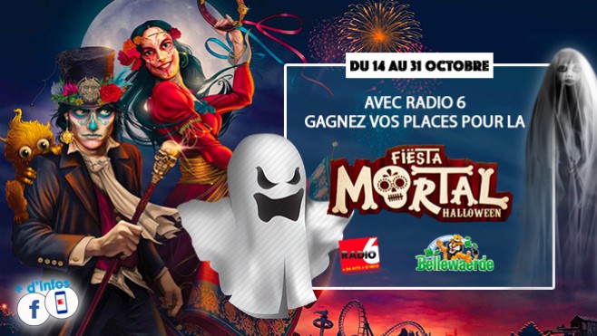 Jeu Halloween - Don Edouardo vous attend à Bellewaerde Park ! Radio 6 vous offre vos places pour la Fiesta Mortal