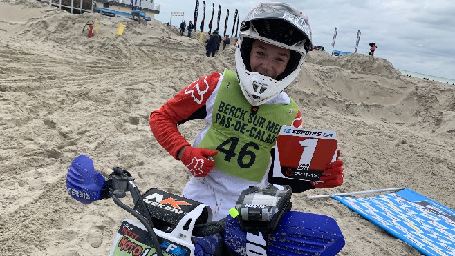 Beach Cross Berck : Adrien Petit remporte la course Espoirs