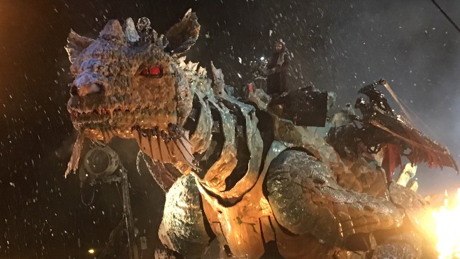 Dragon de Calais : un spectacle éblouissant pour la clôture de la première journée