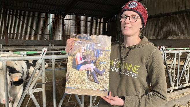 Etaples: une jeune agricultrice a posé pour un calendrier glamour version ruralité et agriculture 