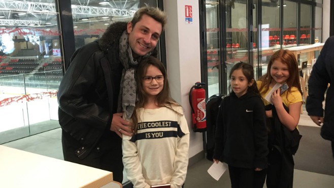 A Dunkerque, le patineur Brian Joubert est venu présenter les championnats de France Elite