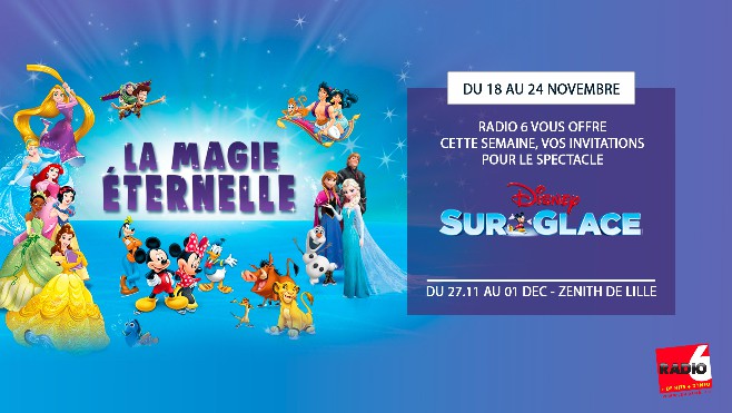 Gagnez vos entrées pour DISNEY SUR GLACE au Zénith de Lille