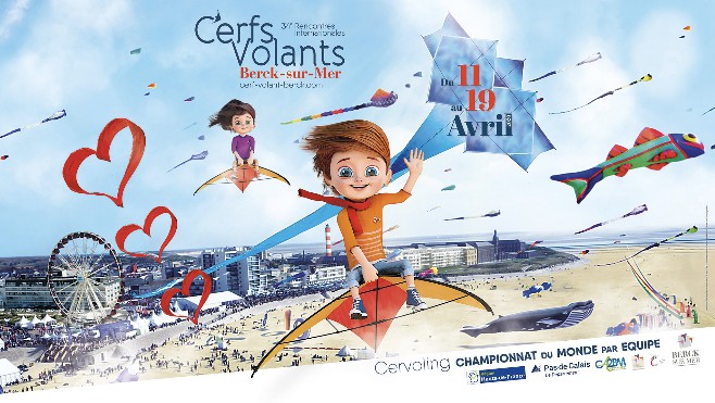 L'affiche des Rencontres Internationales de Cerfs-Volants 2020 dévoilée !