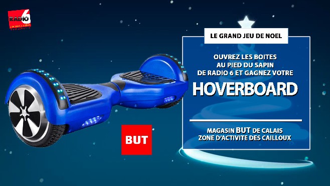 GRAND JEU DE NOEL - But à Calais vous offre un hoverboard