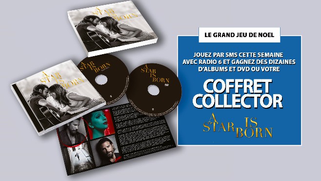 Jeu SMS - Gagnez l'album A STAR IS BORN ou le Coffret Collector Edition Limitée
