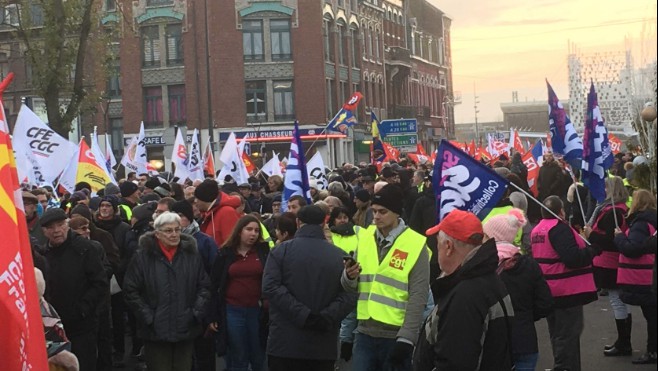Plus de 4000 personnes ont manifesté hier à Dunkerque !