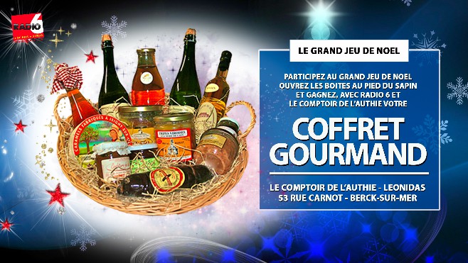 GRAND JEU DE NOEL - Gagnez votre coffret gourmand avec LE COMPTOIR DE L'AUTHIE