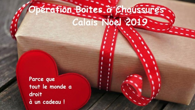 A Calais pour Noël, offrez aux plus démunis une boîte remplie de présents 