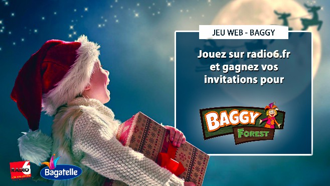 JEU WEB - Gagnez vos entrées pour Baggy Forest 