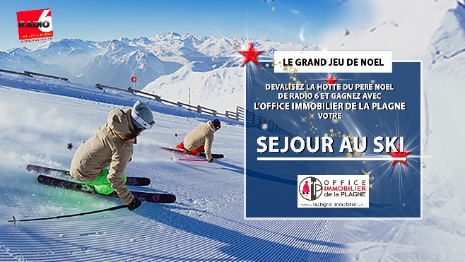 GRAND JEU DE NOEL - Gagnez votre séjour au ski avec l'Office Immobilier de la Plagne